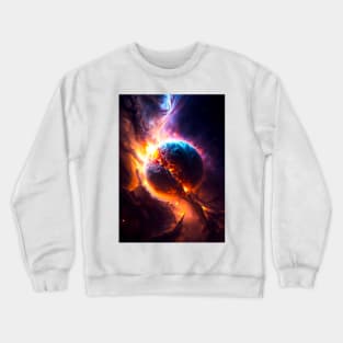 Birth of a Planet Crewneck Sweatshirt